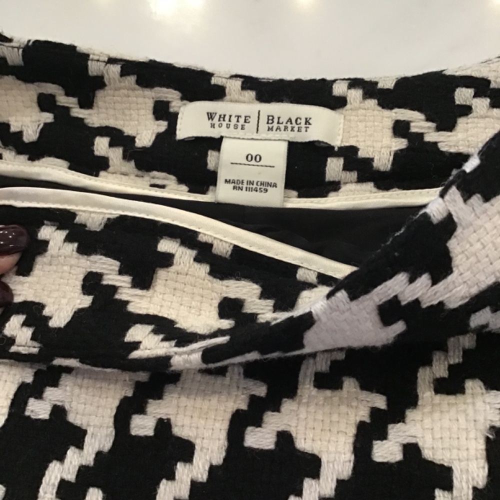 Skirt- Houndstooth - image 3